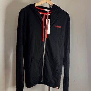 NWT Marine Layer x Pinterest 500M
Full zip Hoodie black long sleeve 
Sz M